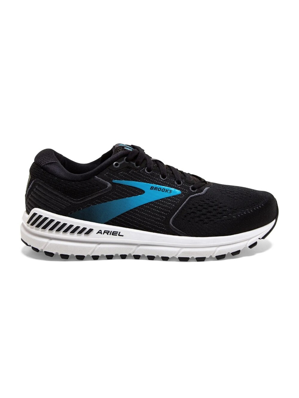 Brooks Ariel 20 Running Shoes, Black and Blue, Women's Size 9.5 EE Extra Wide